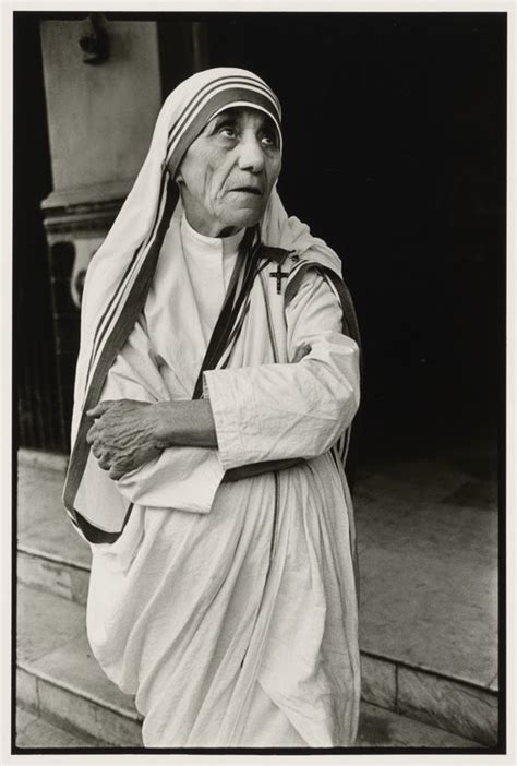 Mother Teresa In Calcutta Kolkata 1980 Old Indian Photos