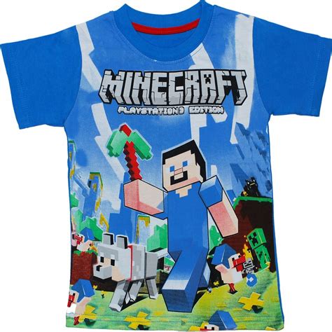Minecraft Steve T Shirt Koszulka Creeper 110 5 Lat 8228235691 Oficjalne Archiwum Allegro