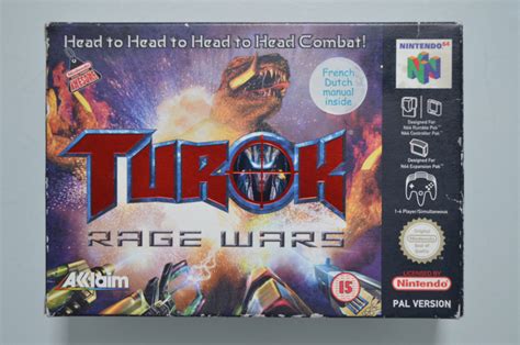 N Turok Rage Wars Compleet Nintendo Games Boxed Cib Pal