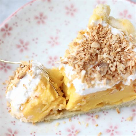 This Gluten Free Vegan Coconut Cream Pie Is Crispy And Flaky Rich And