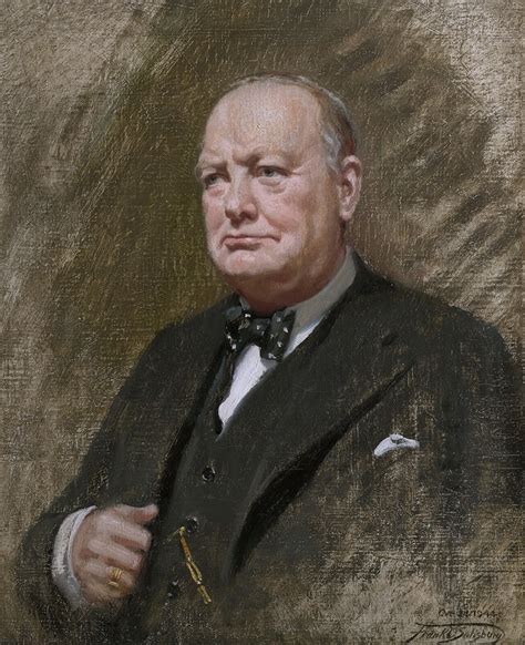 Sir Winston Churchill The Freedom Portrait Philip Mould Company