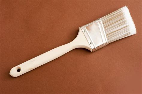 Free Image Of Wooden Paintbrush For Painting Walls