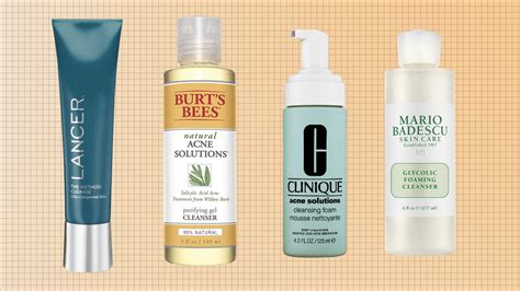 17 Best Face Washes For Acne Lancer Skincare Clinique Burts Bees