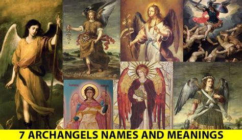 7 Archangels Names And Meanings Archangels Names 7 Archangels