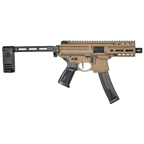 Sig Sauer Mpx K Wpistol Brace 9mm Coyote Top Gun Supply