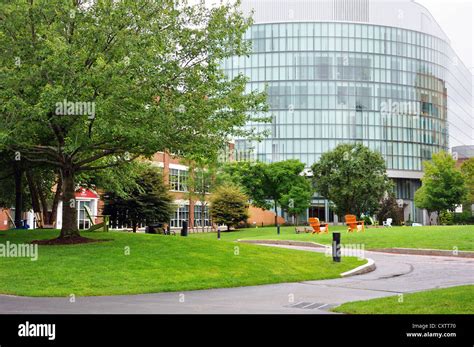 Northeastern University Campus Boston Massachusetts Usa Stock Photo