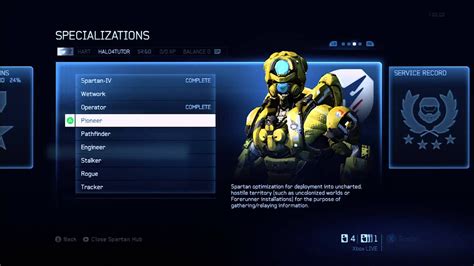 Halo 4 Tips And Tricks Specialization Details Unlock New Armor