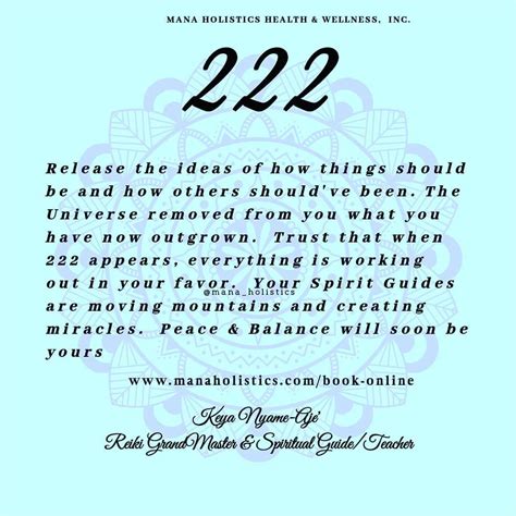 😇Divine Source message for angel number 222😇 . 😇Angel numbers are ...