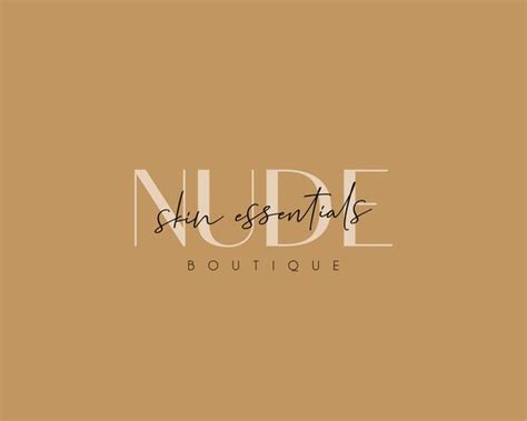 Beauty Care Skin Logo Cosmetic Logo Branding Typography Etsy