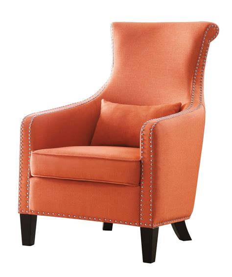 Homelegance Arles Accent Chair With 1 Kidney Pillow