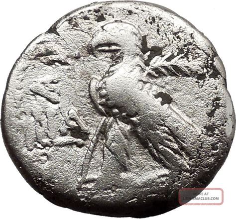 Nero 65ad Big Billon Silver Alexandria In Egypt Ancient Roman Coin