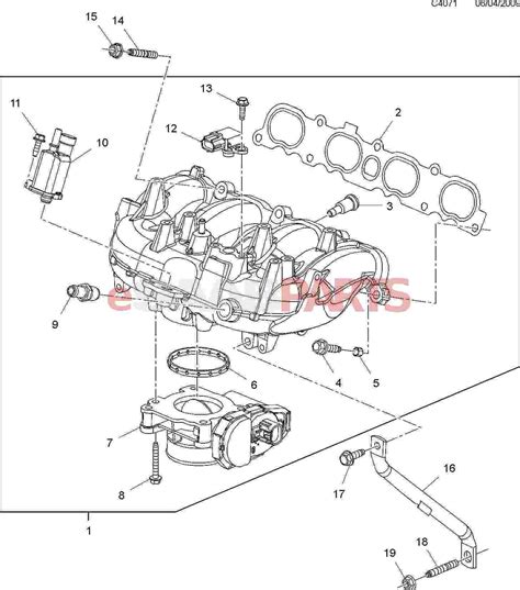 12631187 Saab Throttle Body Saab Parts From