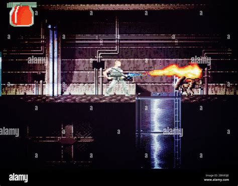 Alien 3 Snes Super Nintendo Editorial Use Only Stock Photo Alamy