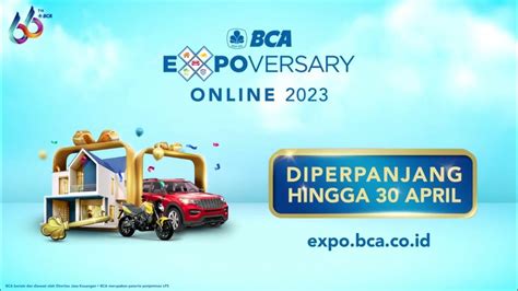 Bca Expoversary Diperpanjang Youtube