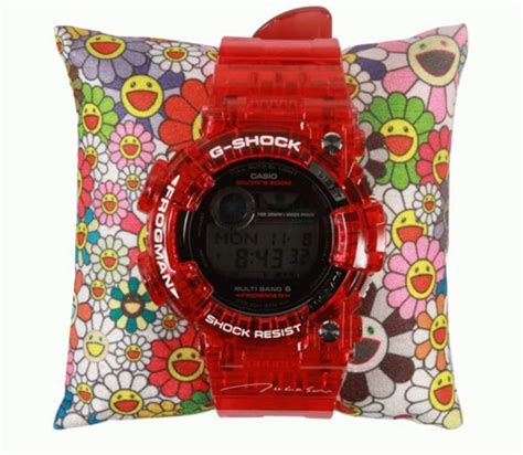 Only 300 pieces will be produced. Takashi Murakami X Casio G-Shock Tokyo FM 40th Anniversary ...