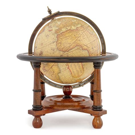 Navigators Terrestrial Globe Authentic Models Wooden Atlas Globe
