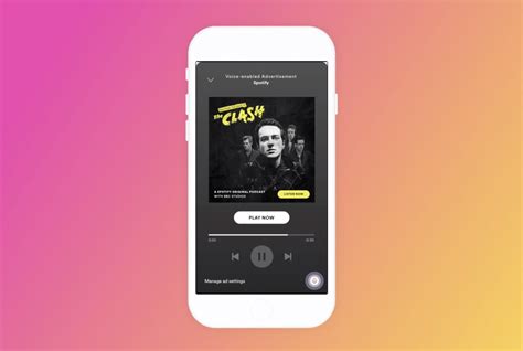 spotify launches voice enabled ads on mobile devices in a limited us test techcrunch