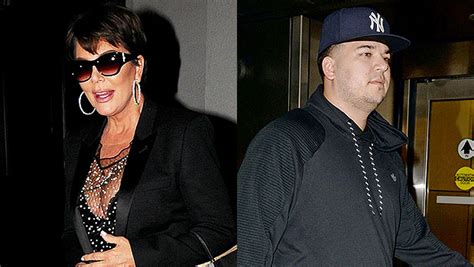 kris jenner is proud of rob kardashian s weight loss details hollywood life