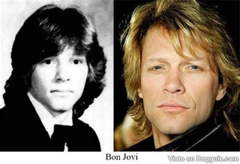 Bon Jovi Celebrities Then And Now Childhood Photos Jon Bon Jovi