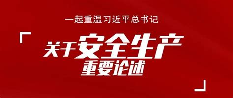 一起重温习近平总书记关于安全生产重要论述发展新华社宣传处