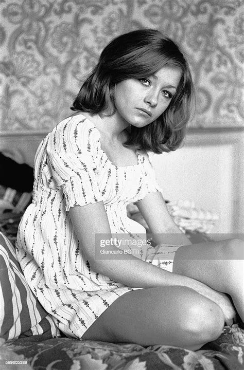American Actress Patti Darbanville In Paris France In 1970