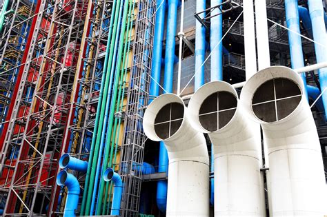 Iconic Architecture Georges Pompidou Centre — Spiral Architects Lab