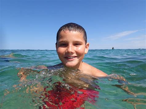 Hd Wallpaper Swimming Child Boy Water Ocean Summer Kid Childhood