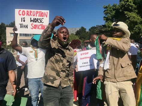 Focus on politics, military news and security alerts. Protestors Converge At Zimbabwean Consulate In Cape Town ⋆ ...