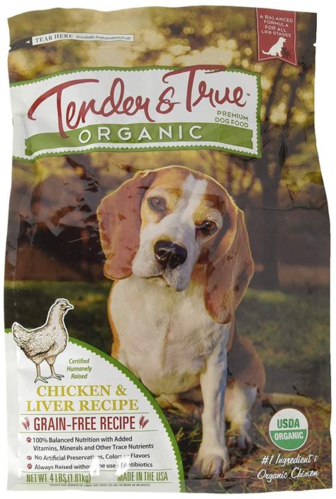 See more ideas about dog food recipes, food, dry dog food. Tender and True 854003 Organic Chicken and Liver Recipe 4 ...