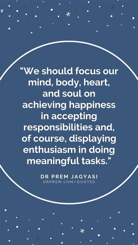 We Should Focus Our Mind Body Heart And Soul On Achieving