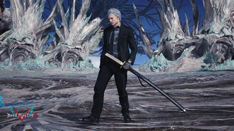 Vergil In A Suit At Devil May Cry 5 Nexus Mods And Community
