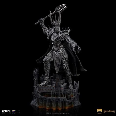 Lord Of The Rings Deluxe Art Scale 110 Sauron Szobor Figura 38 Cm