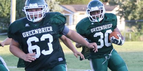 5 Things To Know Greenbrier Football Looks To End Playoff Drought