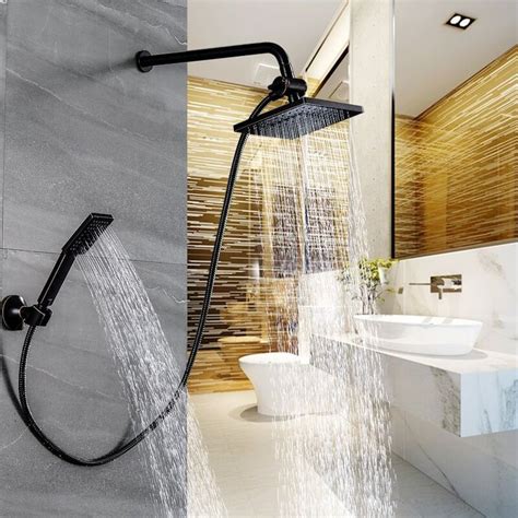 Bright Showers Multi Function Dual Shower Head Reviews Wayfair