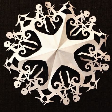 See more ideas about snowflake template, paper snowflakes, christmas crafts. Nightmare Before Christmas Snowflake. Jack Skellington and ...