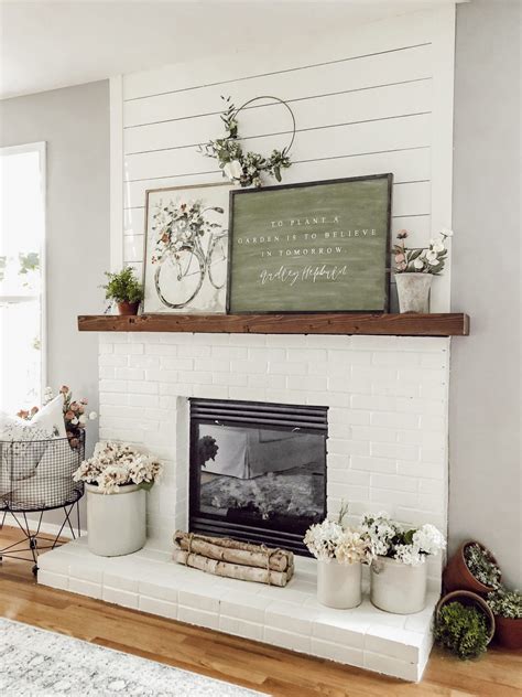 How To Paint Fireplace Brick White With Primer And Regular Paint Rain