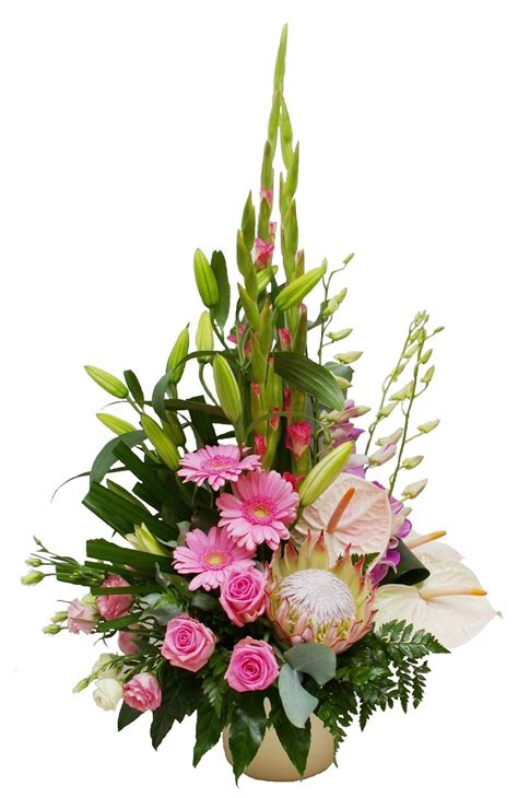 How To Make A Flower Arrangement 15 Easy Steps Flowers And Sympathy Pink Flower Arrangements