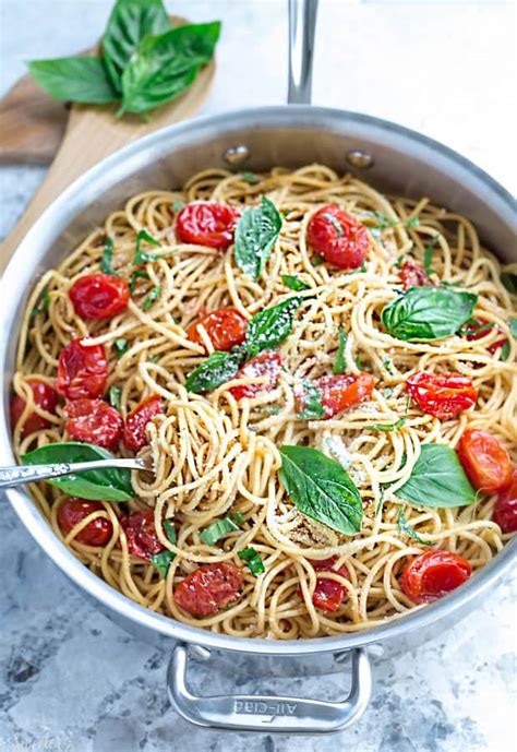 Cherry Tomato Pasta Recipe Life Made Sweeter