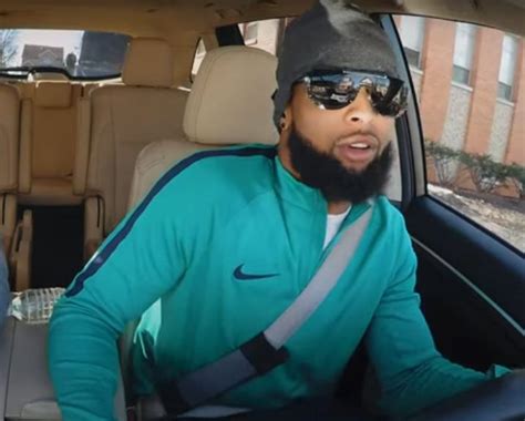 Odell Beckham Jrs Undercover Lyft Video Features A Hilarious Call From His Mom For The Win