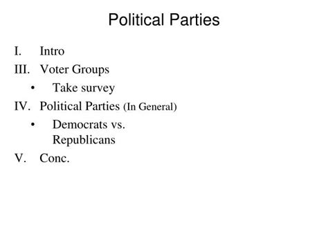 Ppt Political Parties Powerpoint Presentation Free Download Id246185