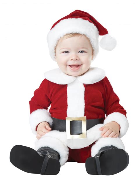 Santa Claus Baby Christmas Infant Costume Size Medium 10036