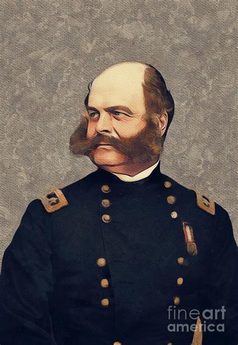 General Ambrose Burnside Painting By Esoterica Art Agency Fine Art