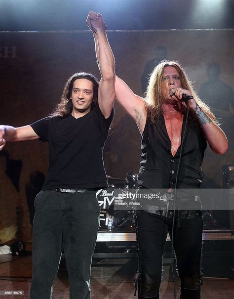 Paris Bierk Performs With Father Sebastian Bach During The 2014 M3