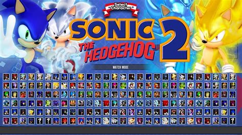 Download Sonic Mugen Full 105 Character 86 Stage Youtube