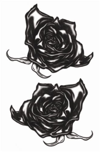 Black Roses Gothic Tattoo Costume Cave