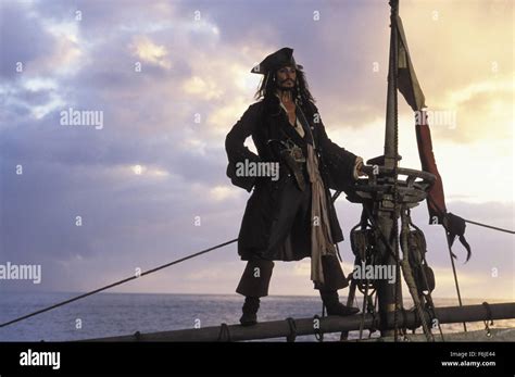 Juni Los Angeles Kalifornien Usa Schauspieler Johnny Depp Stars Wie Jack Sparrow In