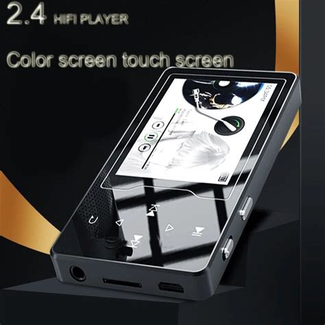 mp4 player bluetooth 4 0 built in speaker 16gb with 2 4 hd tft color screen metal body hifi