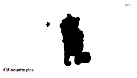 Winnie The Pooh Characters Silhouette Vector Clipart Images Pictures