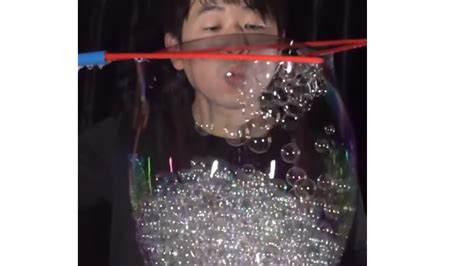 A Viral Video Of A Man Blowing Small Bubbles Inside A Huge Bubble Netizens Say The Incredible
