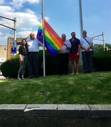 Gay Pride Flag Raising Naxrebooth